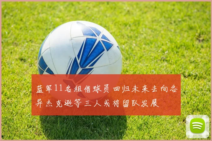 蓝军11名租借球员回归未来去向各异杰克逊等三人或将留队发展