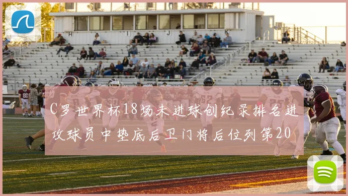 C罗世界杯18场未进球创纪录排名进攻球员中垫底后卫门将后位列第20